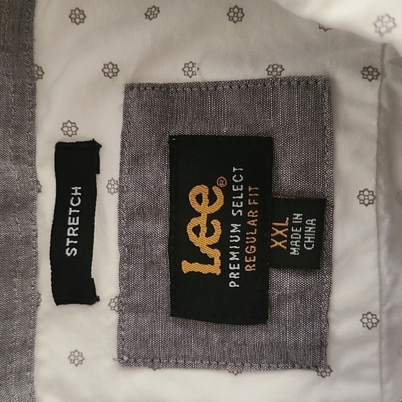 LEE Premium Select White With Dots Button-Up Shirt - Picture 5 of 9